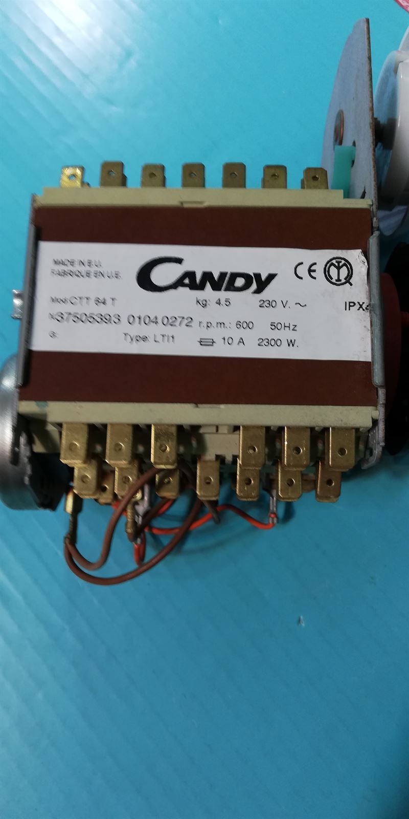 PROGRAMADOR LAVADORA OTSEIN, CANDY, CARGA SUPERIOR, MODELO CTT64T,  900/914/3245 - Imagen 3