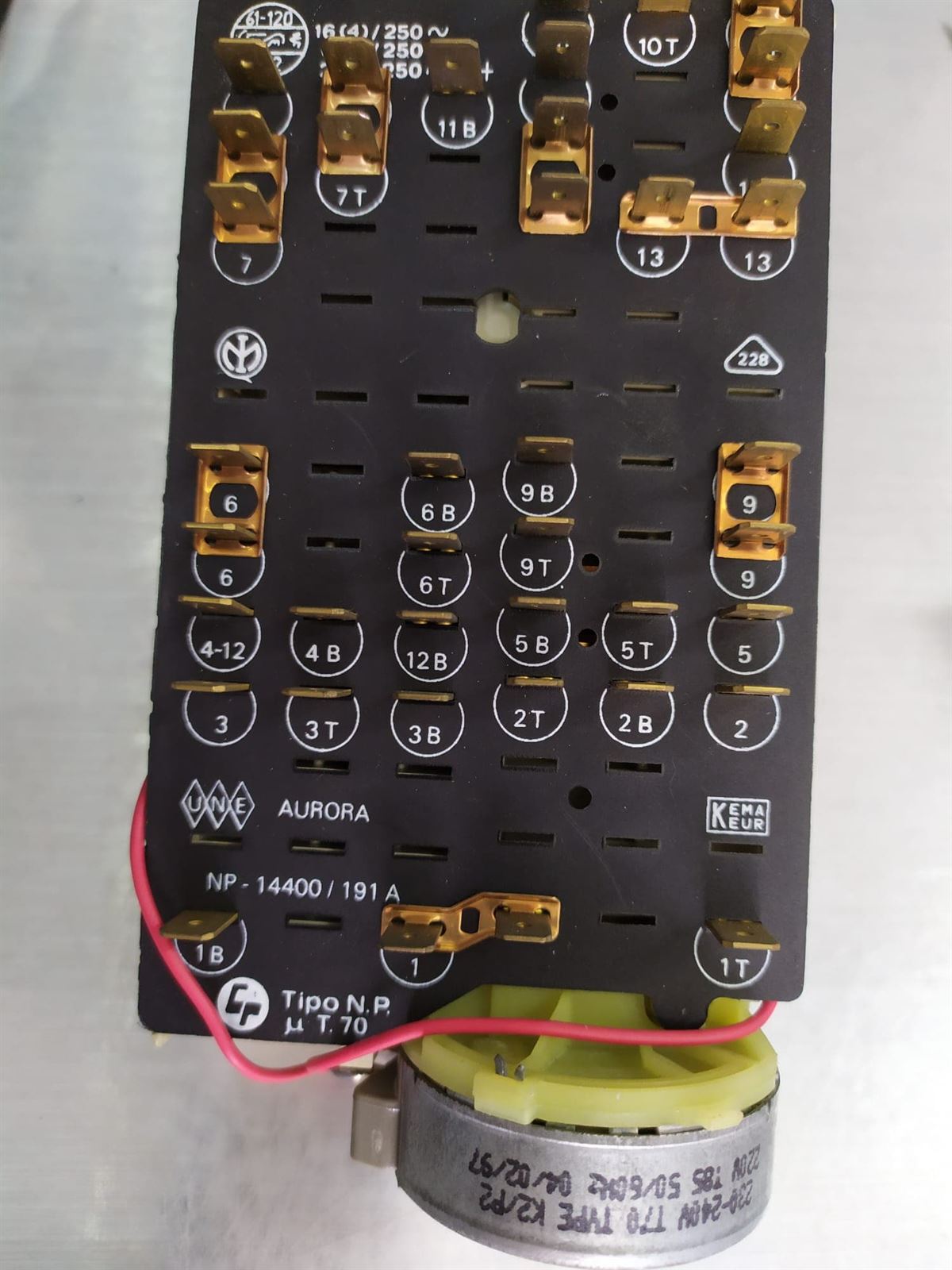 PROGRAMADOR LAVADORA VARIAS MARCAS,   NP14400/191A - Imagen 1