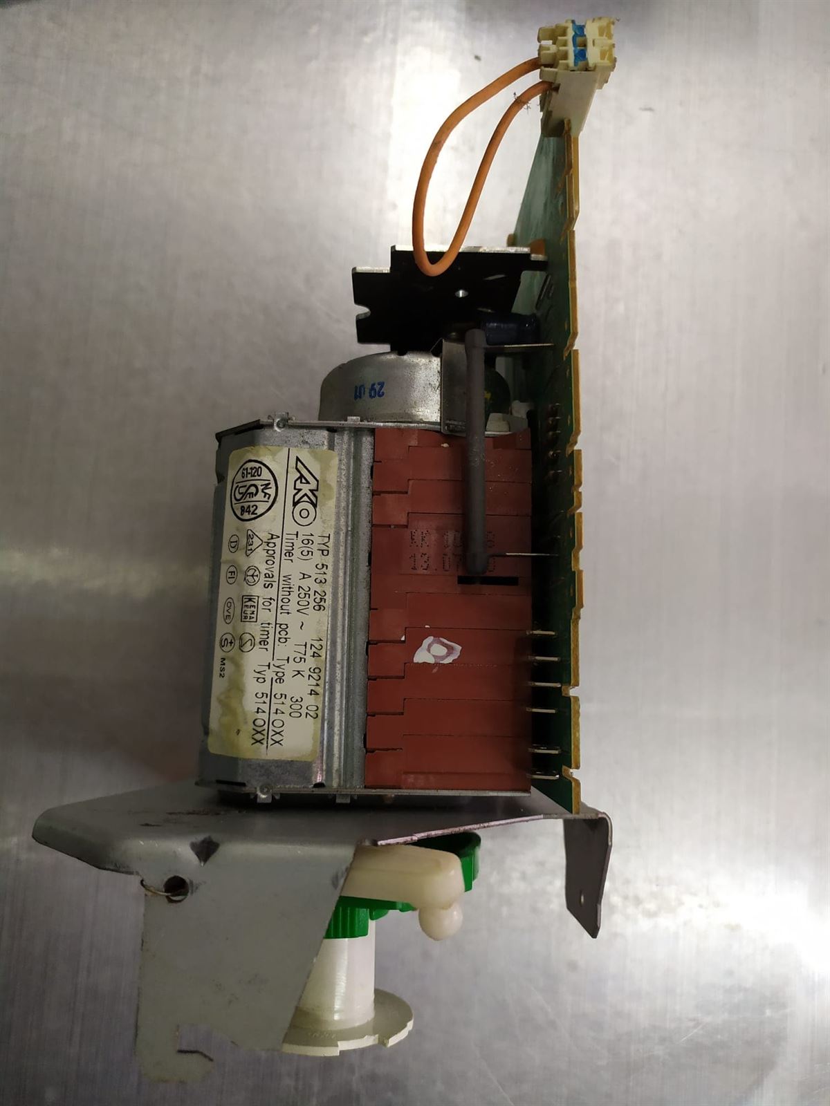 PROGRAMADOR LAVADORA ZANUSSI, FLS872C, AKO 124921402,   1249214022 - Imagen 1