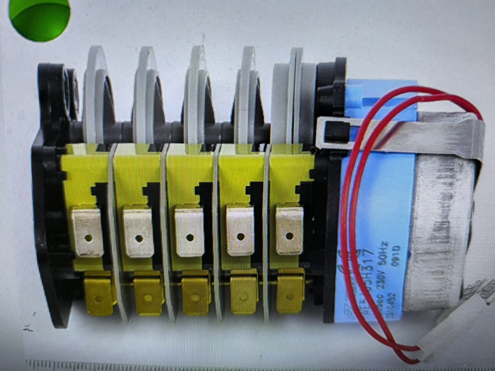 PROGRAMADOR LAVAVAJILLAS SAMMIC, 5 LEVAS, 5 MICROS, VACIADO, TIEMPO LAVADO 120 SEGUNDOS, 230V, 2310452 - Imagen 1
