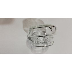 PROTECTOR CRISTAL LAMPARA HORNO, DIAMETRO ROSCA 39 MM, DIAMETRO TOTAL 52 MM, ALTO 36 MM, 8002233 - Imagen 1