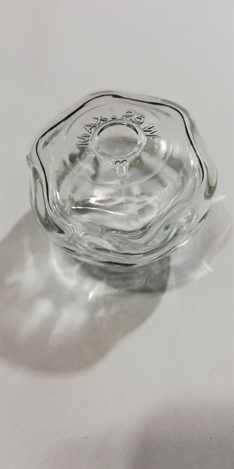 PROTECTOR CRISTAL LAMPARA HORNO, DIAMETRO ROSCA 39 MM, DIAMETRO TOTAL 52 MM, ALTO 36 MM, 8002233 - Imagen 3