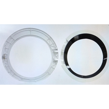 PUERTA LAVADORA BOSCH SIN CRISTAL, BLANCA, SIN BISAGRA, SIN CIERRE, RECAMBIO ORIGINAL, KIT DE MONTAJE, WAQ24468ES, 11065239 - Imagen 1