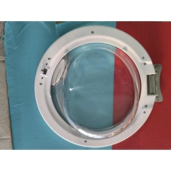 PUERTA LAVADORA CANDY, VHD613Z, PUERTA COMPLETA CON BISAGRA Y CIERRE, LIGERAMENTE RAYADO EL MARCO EXTERIOR QUE NO AFECTA AL FUNCIONAMIENTO (LIGERO DEFECTO ESTETICO), 41018077 - Imagen 1
