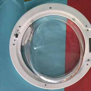 PUERTA LAVADORA CANDY, VHD613Z, PUERTA COMPLETA CON BISAGRA Y CIERRE, LIGERAMENTE RAYADO EL MARCO EXTERIOR QUE NO AFECTA AL FUNCIONAMIENTO (LIGERO DEFECTO ESTETICO), 41018077 - Imagen 1