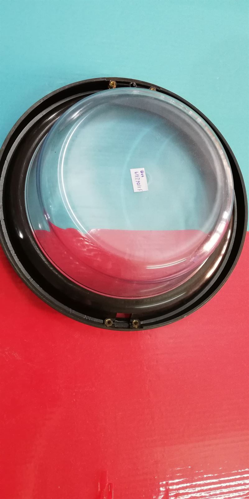 PUERTA LAVADORA ZANUSSI, DIAMETRO 330/260/220 MM, DISTANCIA TORNILLOS CIERRE 35 MM, DISTANCIA TORNILLOS BISAGRA 55 MM, SIN CIERRE, SIN BISAGRA,  31106231900B - Imagen 3