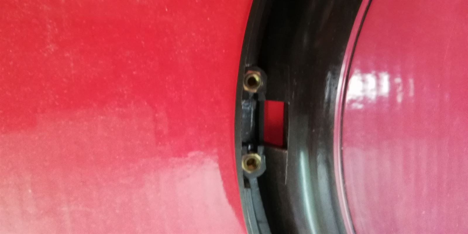 PUERTA LAVADORA ZANUSSI, DIAMETRO 330/260/220 MM, DISTANCIA TORNILLOS CIERRE 35 MM, DISTANCIA TORNILLOS BISAGRA 55 MM, SIN CIERRE, SIN BISAGRA,  31106231900B - Imagen 4