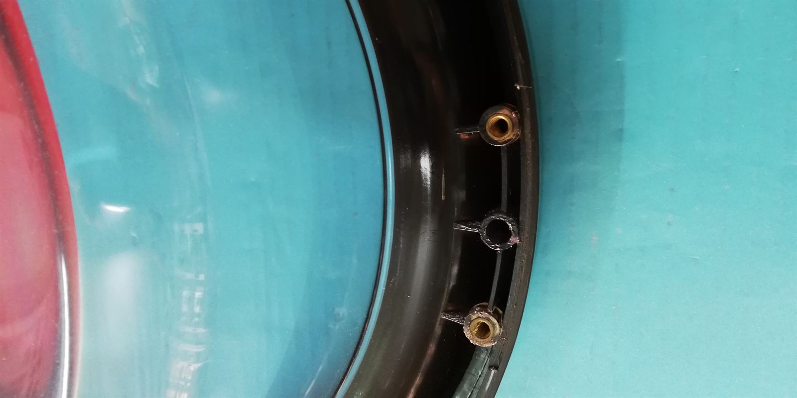 PUERTA LAVADORA ZANUSSI, DIAMETRO 330/260/220 MM, DISTANCIA TORNILLOS CIERRE 35 MM, DISTANCIA TORNILLOS BISAGRA 55 MM, SIN CIERRE, SIN BISAGRA,  31106231900B - Imagen 5