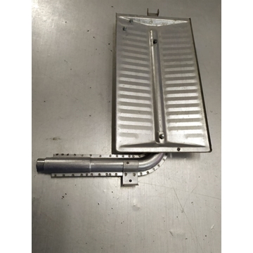 QUEMADOR COCINA CORBERO, ZANUSSI, QUEMADOR HORNO SUPERIOR, GRILL, COMPLETO, 4 KW, 13MM DIAMETRO, LARGO 320, ANCHO 170 MM, 85504G - Imagen 1