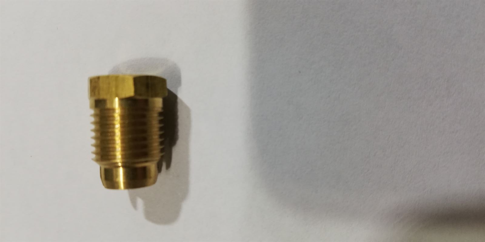 Racor para termopar rosca M10x1, TUBO 6,5 MM, PARA PILOTO A100046,  A100907 - Imagen 1