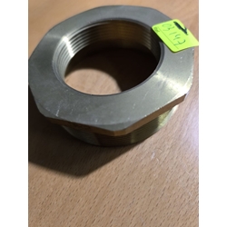 REDUCCION HEXAGONAL LATON 2" MACHO A 1 1/2" HEMBRA, 03141 - Imagen 1