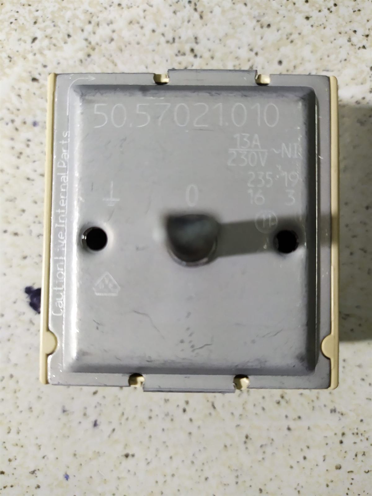 REGULADOR ENERGÍA VITROCERAMICA, GIRO DERECHA, ALTERNATIVO, TEKA, BALAY,  5057021010, 481927328279 - Imagen 1