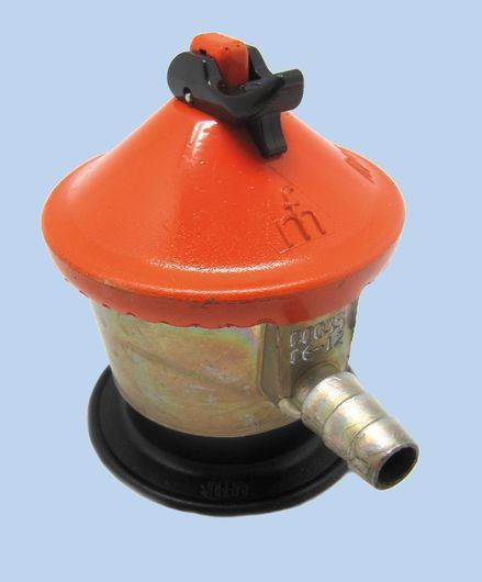 REGULADOR GAS BUTANO 112 MILIBAR, DOMÉSTICO,  44UN0027 - Imagen 1