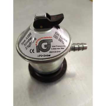 REGULADOR GAS BUTANO DOMESTICO PRESION SALIDA 30 MILIBAR, 1520000001I - Imagen 1