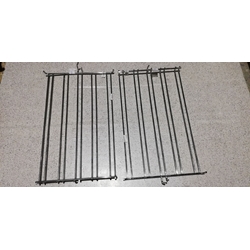 REJILLA HORNO ZANUSSI, PARRILLA REJILLA LATERAL IZQUIERDA+DERECHA HORNO AEG, SOPORTE BANDEJA, 2 UNIDADES, RECAMBIO ORIGINAL, 354/347/332/218/200MM, 944185146 - Imagen 1