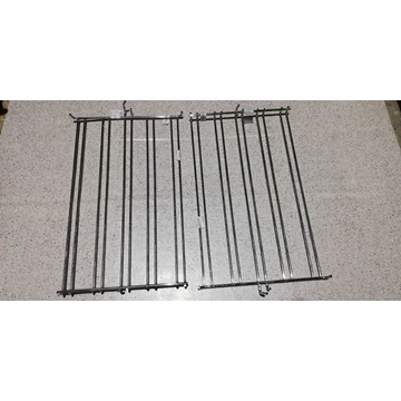 REJILLA HORNO ZANUSSI, PARRILLA REJILLA LATERAL IZQUIERDA+DERECHA HORNO AEG, SOPORTE BANDEJA, 2 UNIDADES, RECAMBIO ORIGINAL, 354/347/332/218/200MM, 944185146 - Imagen 1