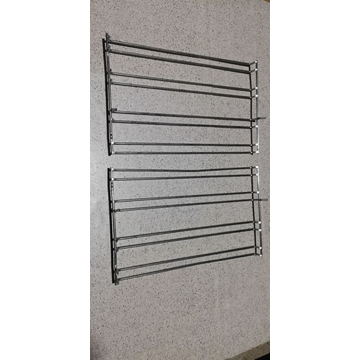 REJILLA HORNO ZANUSSI, PARRILLA REJILLA LATERAL IZQUIERDA+DERECHA, SOPORTE BANDEJA, 2 UNIDADES, RECAMBIO ORIGINAL, 325/317/198MM, 325/317/198 - Imagen 1