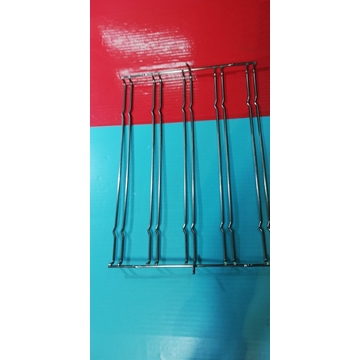 REJILLA HORNO ZANUSSI, PARRILLA REJILLA LATERAL IZQUIERDA DERECHA, SOPORTE BANDEJA, 2 UNIDADES, RECAMBIO ORIGINAL, 350/250MM, 949716207, 3546433024 - Imagen 1