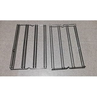 REJILLA HORNO ZANUSSI, REJILLA LATERAL HORNO, SOPORTE BANDEJAS, 2 UNIDADES, 317X200MM, ZHM735,  50025569000 - Imagen 1