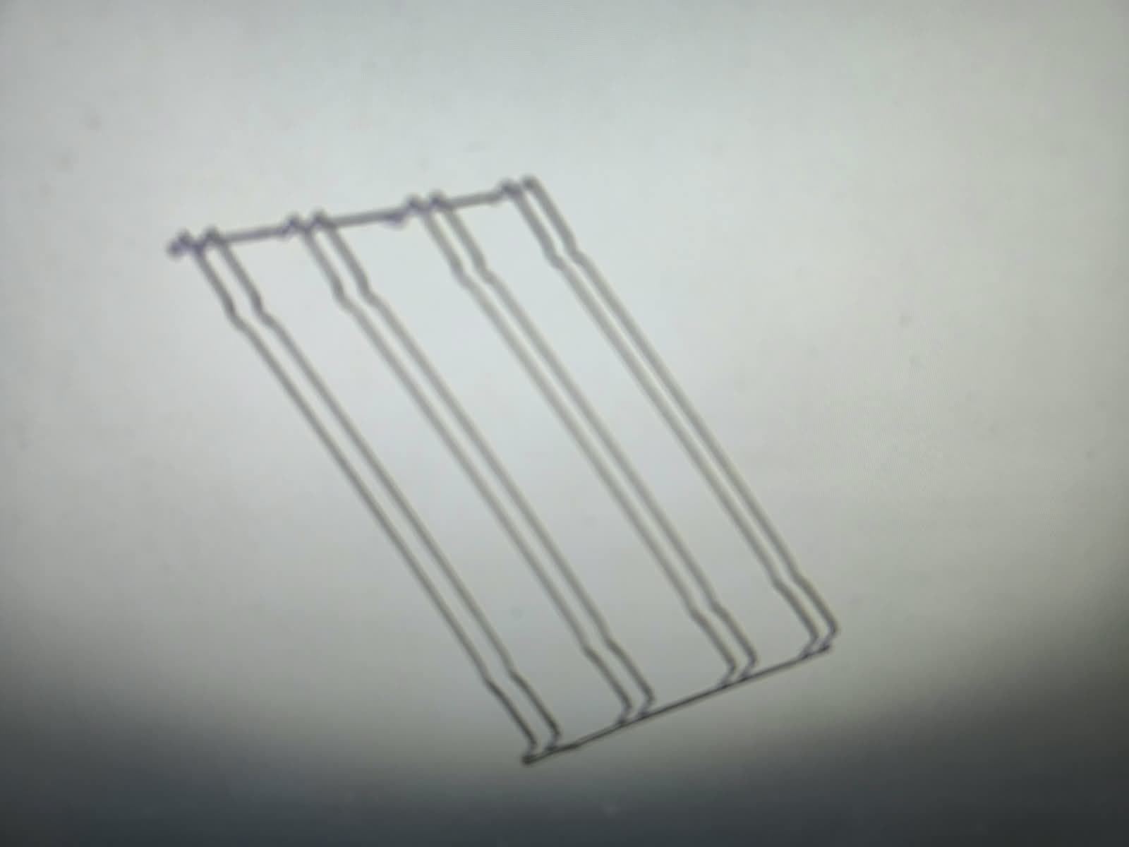 REJILLA LATERAL DERECHA HORNO ZANUSSI, ZOB442X, 3546441027 - Imagen 1