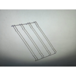 REJILLA LATERAL DERECHA HORNO ZANUSSI, ZOB442X, 3546441027 - Imagen 1