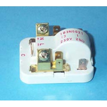 RELÉ ARRANQUE COMPRESOR UNIVERSAL HASTA 1/2CV, 220V, 103N0002, 29FR008 - Imagen 1