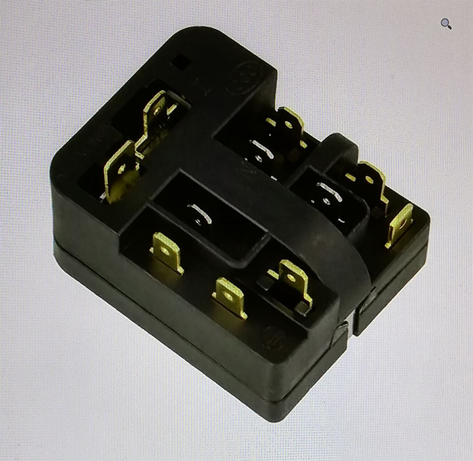 RELE COMPRESOR FRIGORIFICO, ARRANCADOR COMPRESOR JIAXIPERA 6SP9028, 220V,11 TERMINALES SIN CONDENSADOR, C00324574 - Imagen 1