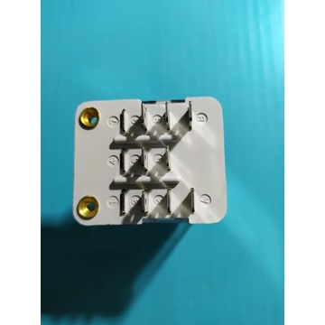 RELE TIPO FINDER, 8 CONTACTOS, TERMINALES FASTON, BOBINA 220v, 16A,   A140232 - Imagen 1