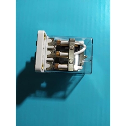 RELE TIPO FINDER, 8 CONTACTOS, TERMINALES FASTON, BOBINA 220v, 16A,   A140232 - Imagen 2