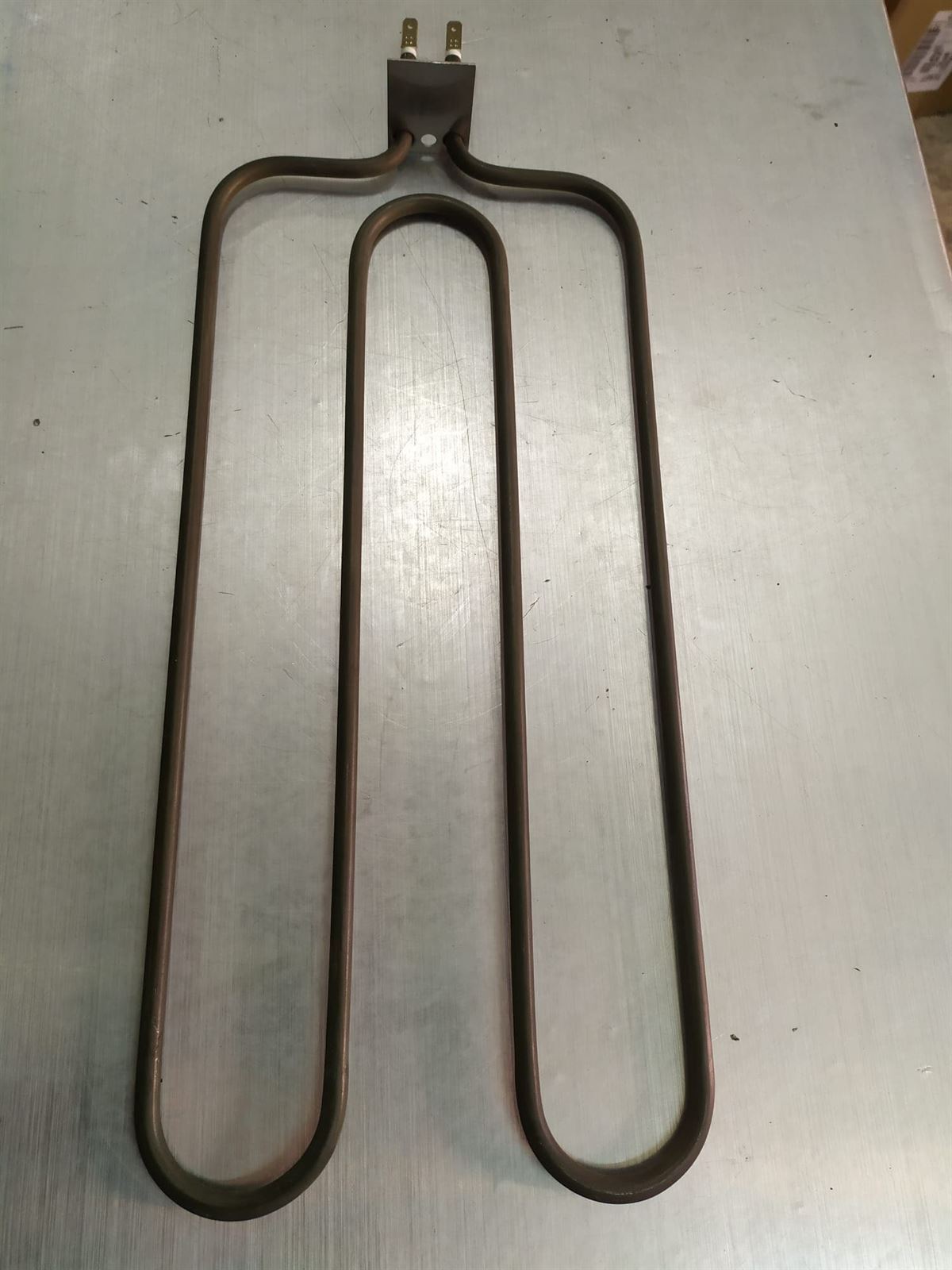 RESISTENCIA ACUMULADOR ELNUR, RHAVERLAND, GABARRÓN, 800W, 230V, MEDIDAS 420/350X165 MM, con faston, A380101 - Imagen 2