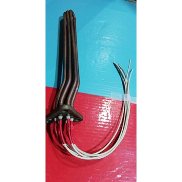 RESISTENCIA CAFETERA 2 GRUPOS, 4500W, 220/400 V, LARGO 350MM, DISTANCIA AGUJEROS 55MM, A.EX78 - Imagen 1