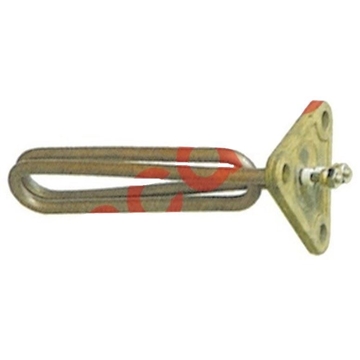 RESISTENCIA CAFETERA GAGGIA, 3GR, 1500W, 230V, largo 550MM, DISTANCIA AGUJEROS 57MM, LADO TRIANGULO 77MM, A.G279 - Imagen 1