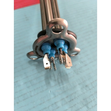 RESISTENCIA CALDERIN LAVAVAJILLAS INDUSTRIAL SILANOS, SAMMIC, SL-300, RECAMBIO ALTERNATIVO, 2700W, 220V, LARGO 310MM, DISTANCIA TORNILLOS SUJECCION 57MM, 2313242 - Imagen 1