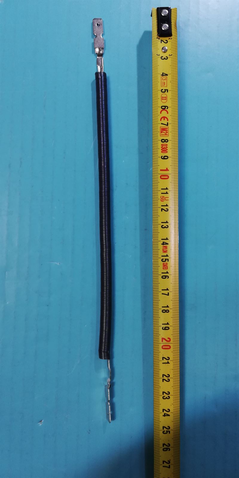 RESISTENCIA CALEFACTOR, RESISTENCIA SECADOR, 750 W, 220V, LARGO SIN ESTIRAR 250MM, 5670090750 - Imagen 1