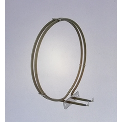 RESISTENCIA CIRCULAR HORNO ELECTROLUX, AEG, ZANUSSI, 2400W, 220V, DIAMETRO 205MM, RECAMBIO ORIGINAL, 3878684004 - Imagen 1