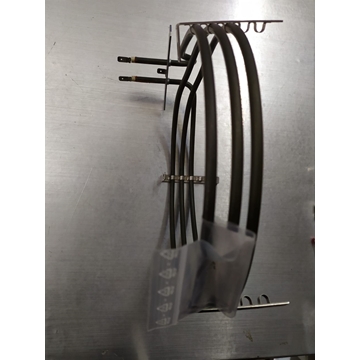 RESISTENCIA CIRCULAR HORNO INDUSTRIAL, 2900W, 230V, DIAMETRO INTERIOR 220MM,   418745 - Imagen 2