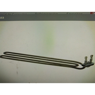 RESISTENCIA CUBA LAVAVAJILLAS ZANUSSI INDUSTRIAL, 2000W, 220V, 50X26X365X80X27X95 MM,  LS5/3,  049954 - Imagen 1