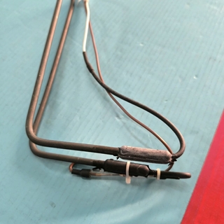 RESISTENCIA DESCONGELACION FRIGORIFICO WHIRLPOOL, INDESIT, RESISTENCIA DESESCARCHE, LARGO 270/150 MM, CABLES 350MM,  D397953 - Imagen 1