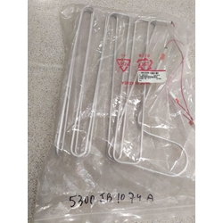 RESISTENCIA DESESCARCHE FRIGORIFICO  LG, RECAMBIO ORIGINAL, 420X290 MM, 135W, 240V, 5300JB1074A - Imagen 1