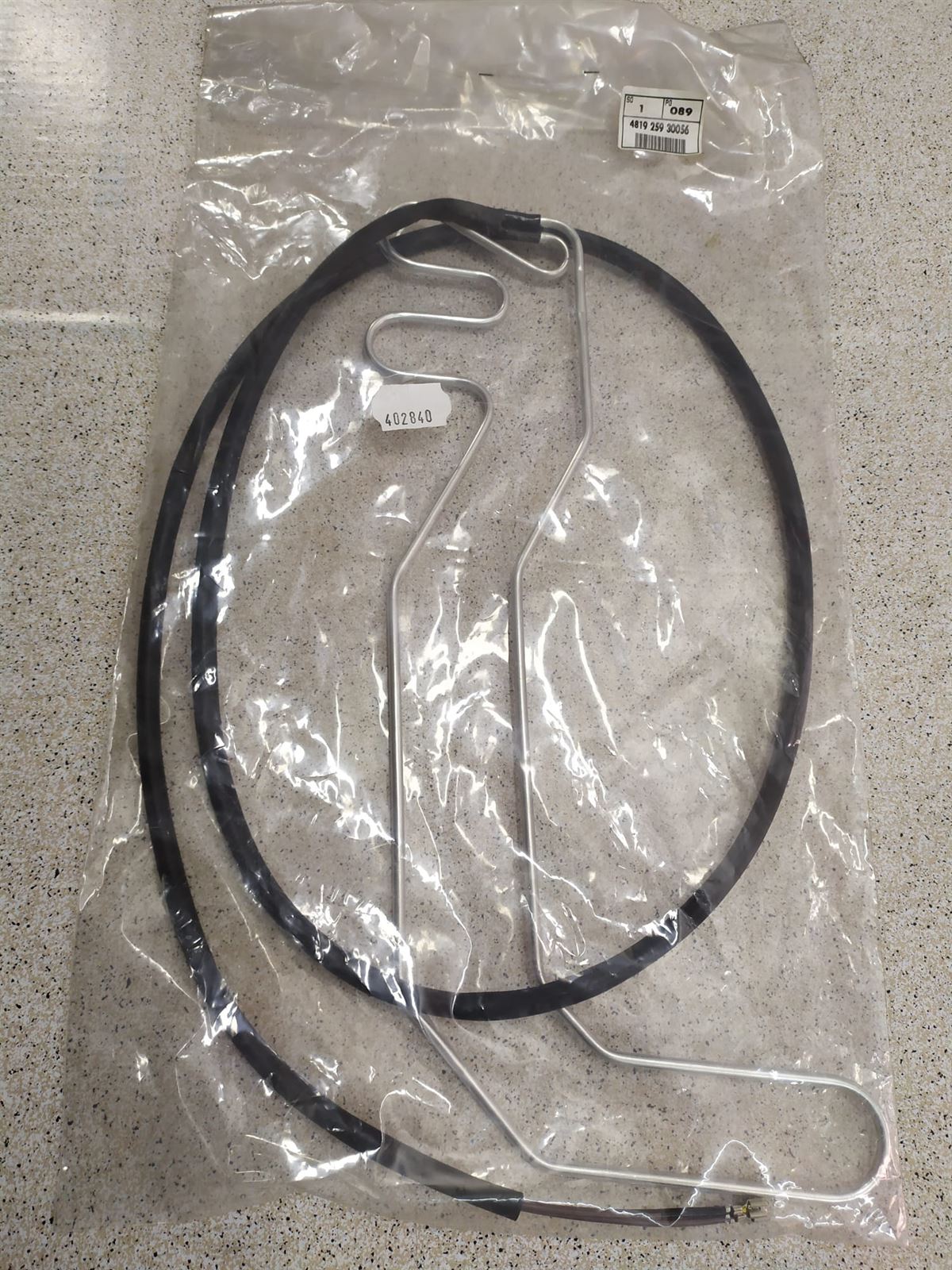 RESISTENCIA DESESCARCHE FRIGORIFICO WHIRLPOOL,  400X170MM,   481925930056 - Imagen 1