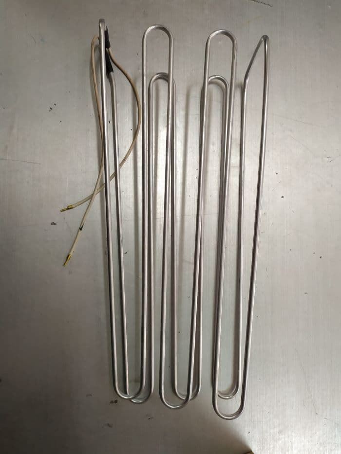 RESISTENCIA DESESCARCHE FRIGORIFICO WHIRLPOOL, IGNIS, BAUNECH, RECAMBIO ORIGINAL,  115W, 220V, 360X140X90 MM, 481925938079 - Imagen 1