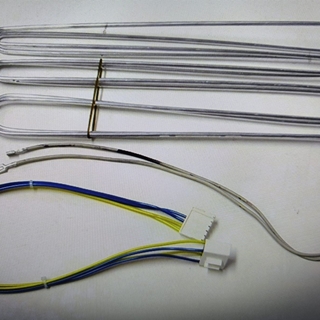 RESISTENCIA DESESCARCHE FRIGORIFICO WHIRLPOOL, INDESIT, Kit resistencia con termofusIble.125W/72°C, Verificar el conector con el original(Adaptador obsoleto) 48200003082 - Imagen 1
