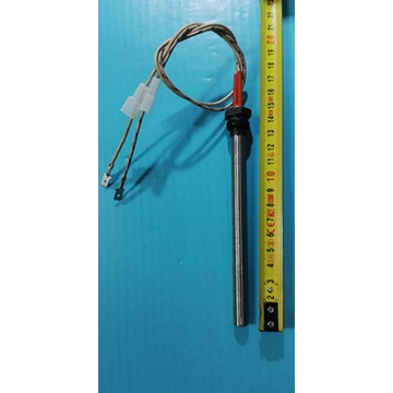 RESISTENCIA ESTUFA DE PELLET, LARGO 180/150/125MM, DIAMETRO 10MM, ROSCA 16,5MM, 250SW, 230V, 639737773 - Imagen 1