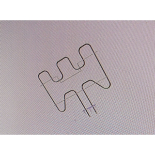 RESISTENCIA HORNO AEG, ELECTROLUX, SUPERIOR, GRILL, CALENTAMIENTO, RECAMBIO ORIGINAL, 2300W, 220V, 140037516147 - Imagen 1