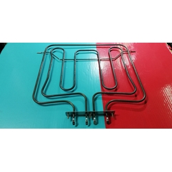 RESISTENCIA HORNO WHIRLPOOL DE 90 CMS, IGNIS, RESISTENCIA DOBLE GRILL,1960/870 W, 220/230V, FONDO 400/368MM, ANCHO 460/385MM, AB4363481625 - Imagen 2