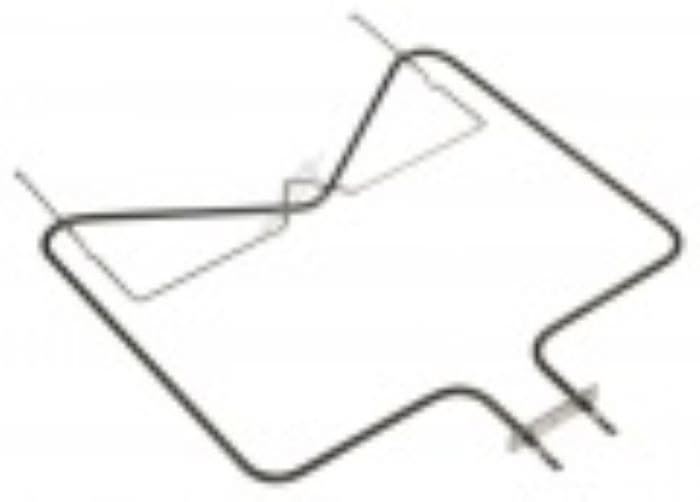 RESISTENCIA HORNO WHIRLPOOL, INFERIOR 1100W,  481010375734 - Imagen 1