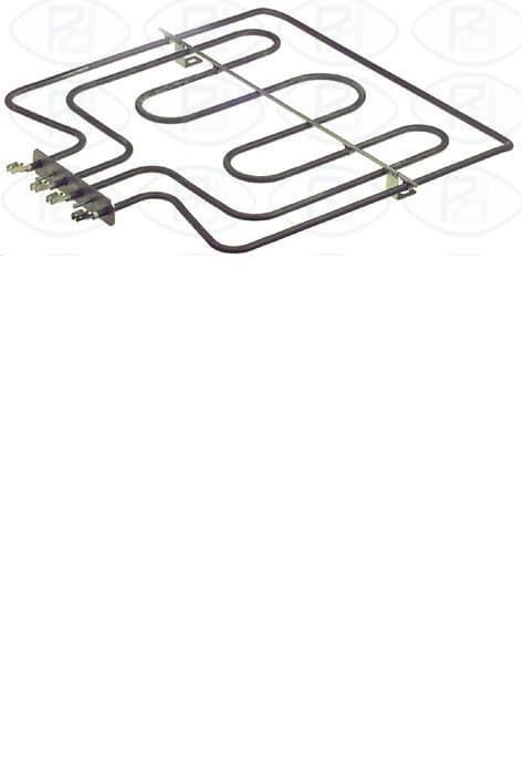 RESISTENCIA HORNO ZANUSSI, CORBERO, ELECTROLUX, GRILL,   1000+1500 W  220V  4364754525 - Imagen 1