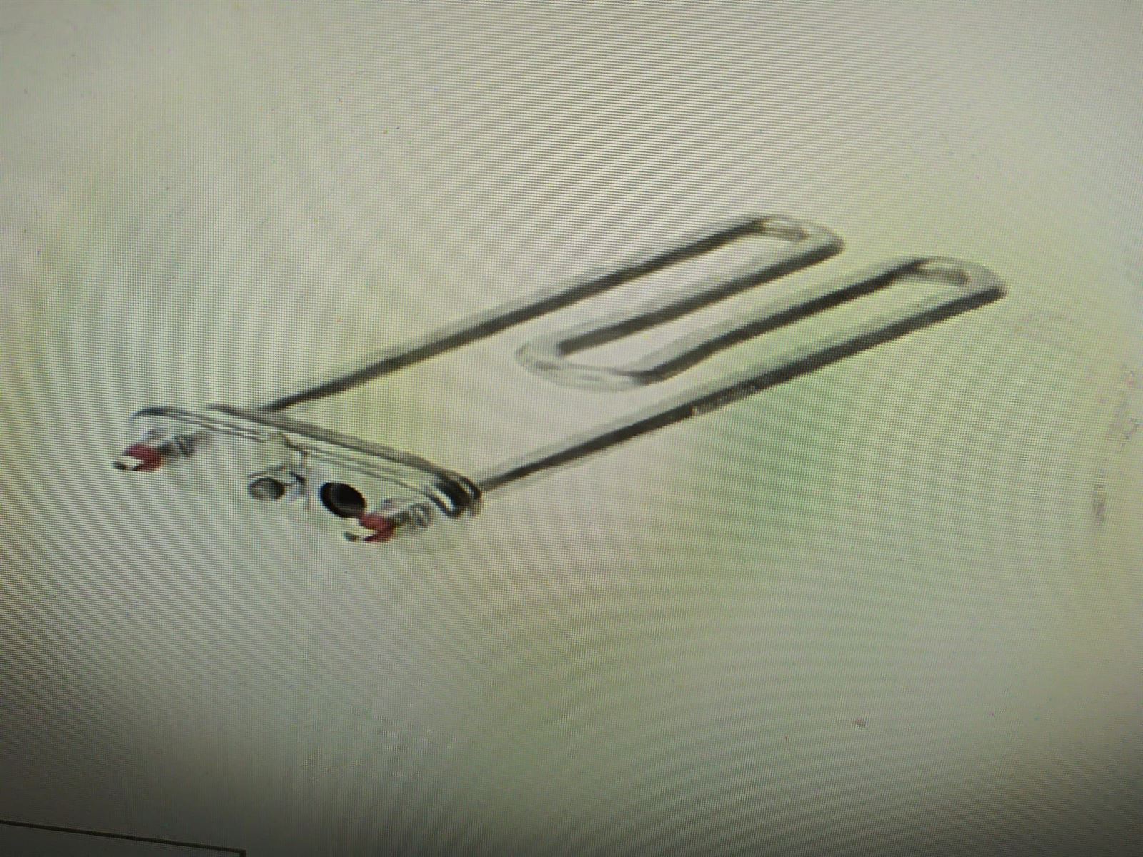 RESISTENCIA LAVADORA BOSCH, BALAY,WAQ2448XEE/10, 2000W, 230V, CALIDAD ORIGINAL, SIN SONDA, 12004179 - Imagen 1