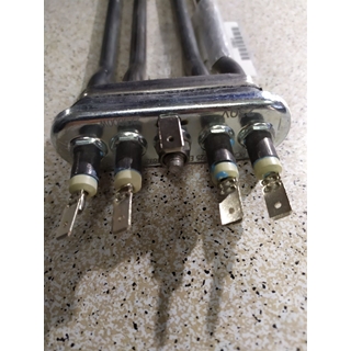 RESISTENCIA LAVADORA INDUSTRIAL, DOBLE, LARGO 550/510 MM, ALOJAMIENTO 80/70/18 MM, 6000W, 230 V, 418800 - Imagen 2