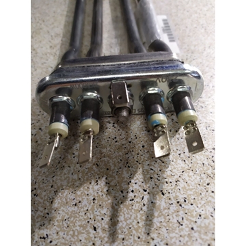 RESISTENCIA LAVADORA INDUSTRIAL, DOBLE, LARGO 550/510 MM, ALOJAMIENTO 80/70/18 MM, 6000W, 230 V, 418800 - Imagen 2